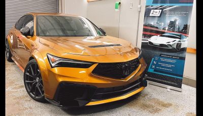 Acura Integra Paint Protection Film PPF at Tint Magic Coral Springs.