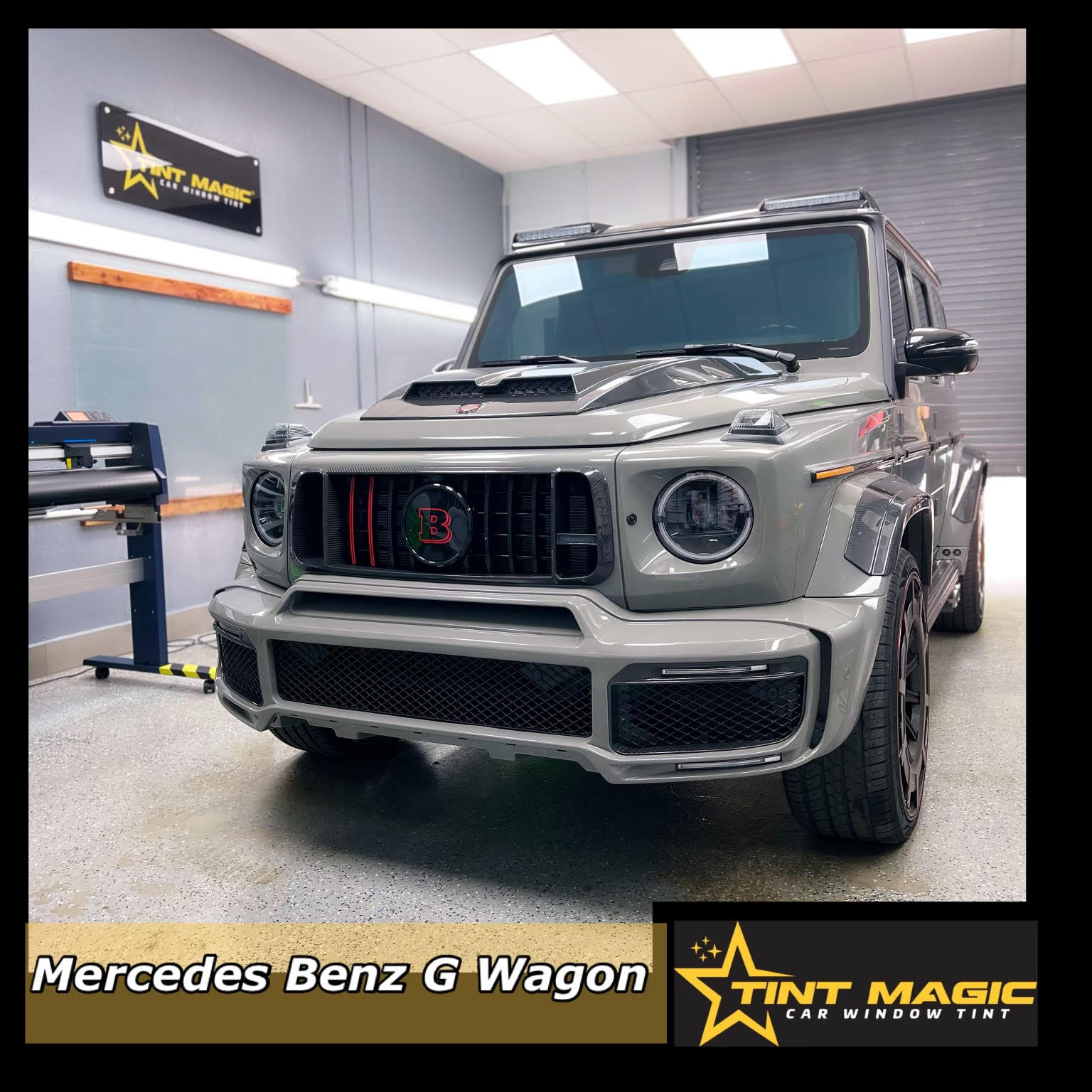 Mercedes Benz G Wagon window tint at Tint Magic