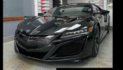 Acura NSX Ceramic Window Tinting and Black PPF
