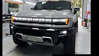 Hummer EV Ceramic Window Tinting by Tint Magic Coral Springs