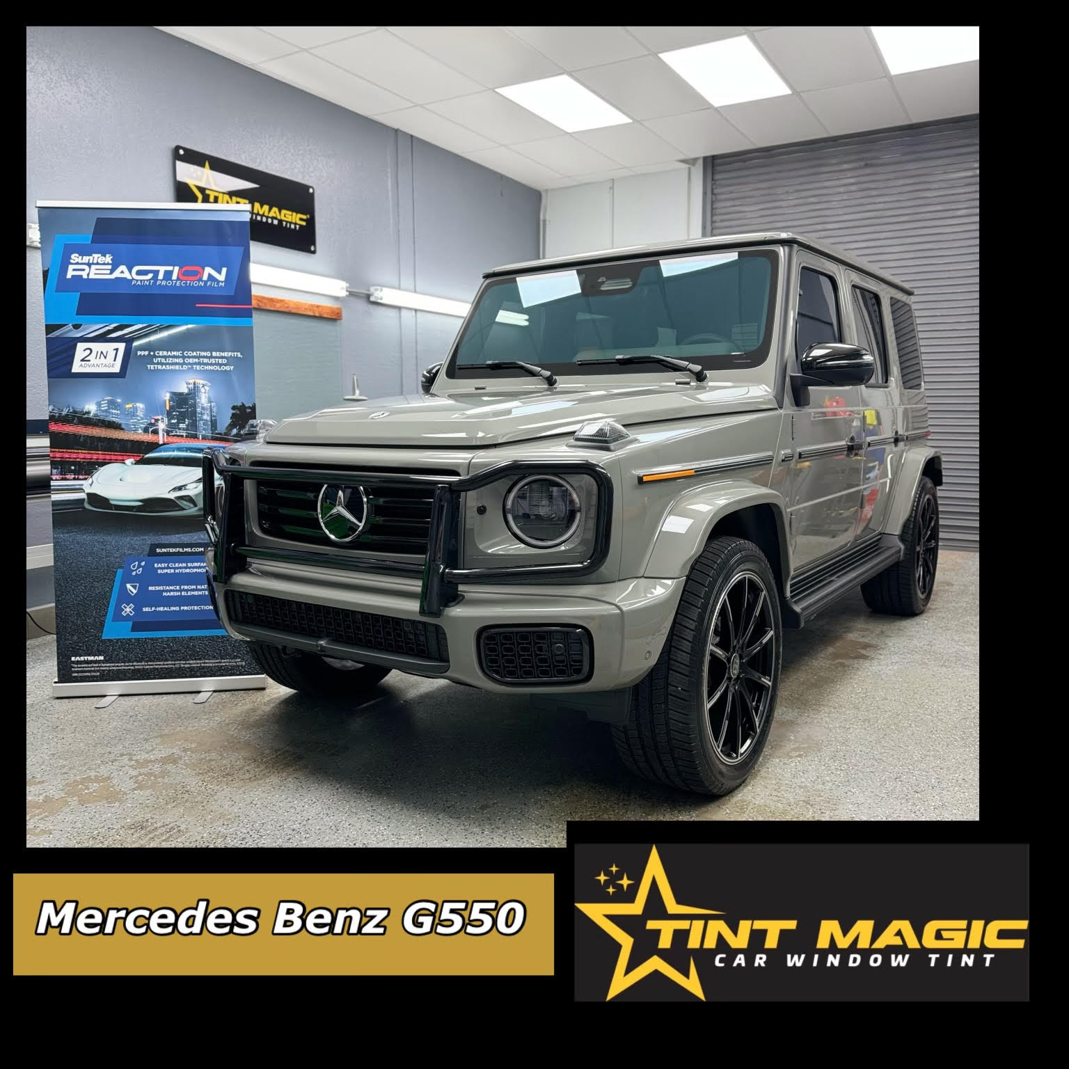 Mercedes Benz G550 PPF at Tint Magic Coral Springs