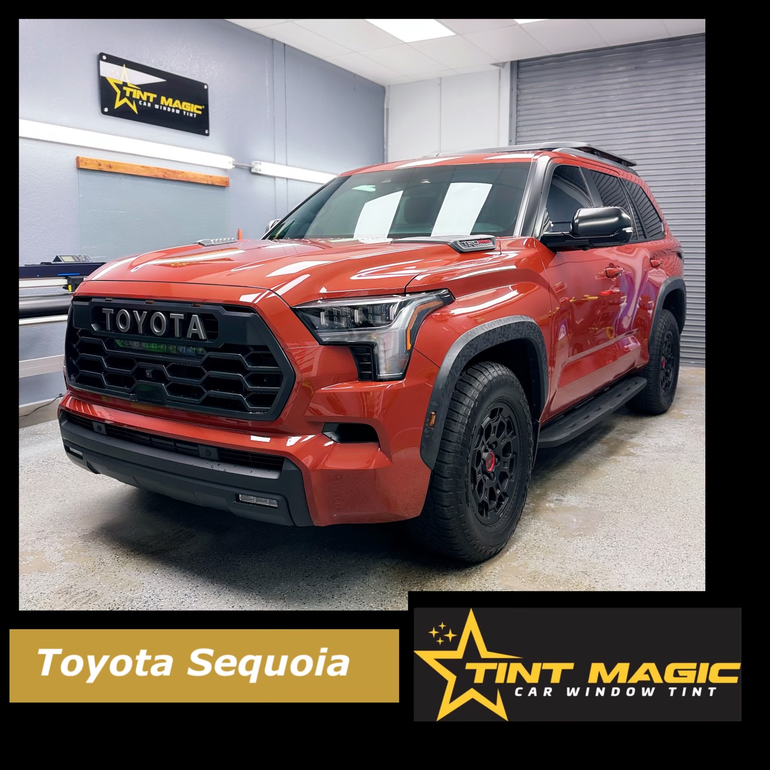 Toyota Sequoia Ceramic Window Tint at Tint Magic Window Tinting Coral Springs