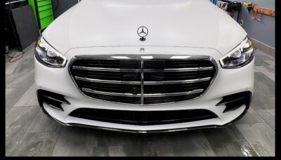 Mercedes Benz S580 PPF and Nano Ceramic Window Tint by Tint Magic Coral Springs
